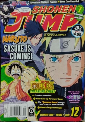 Shonen Jump Numero 84 Manga Ingles Naruto