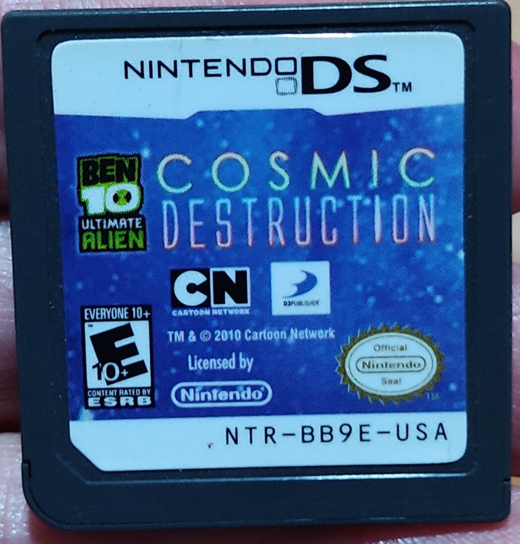 Ben 10 Ultimate Alien Cosmic Destruction Nintendo DS Cartucho