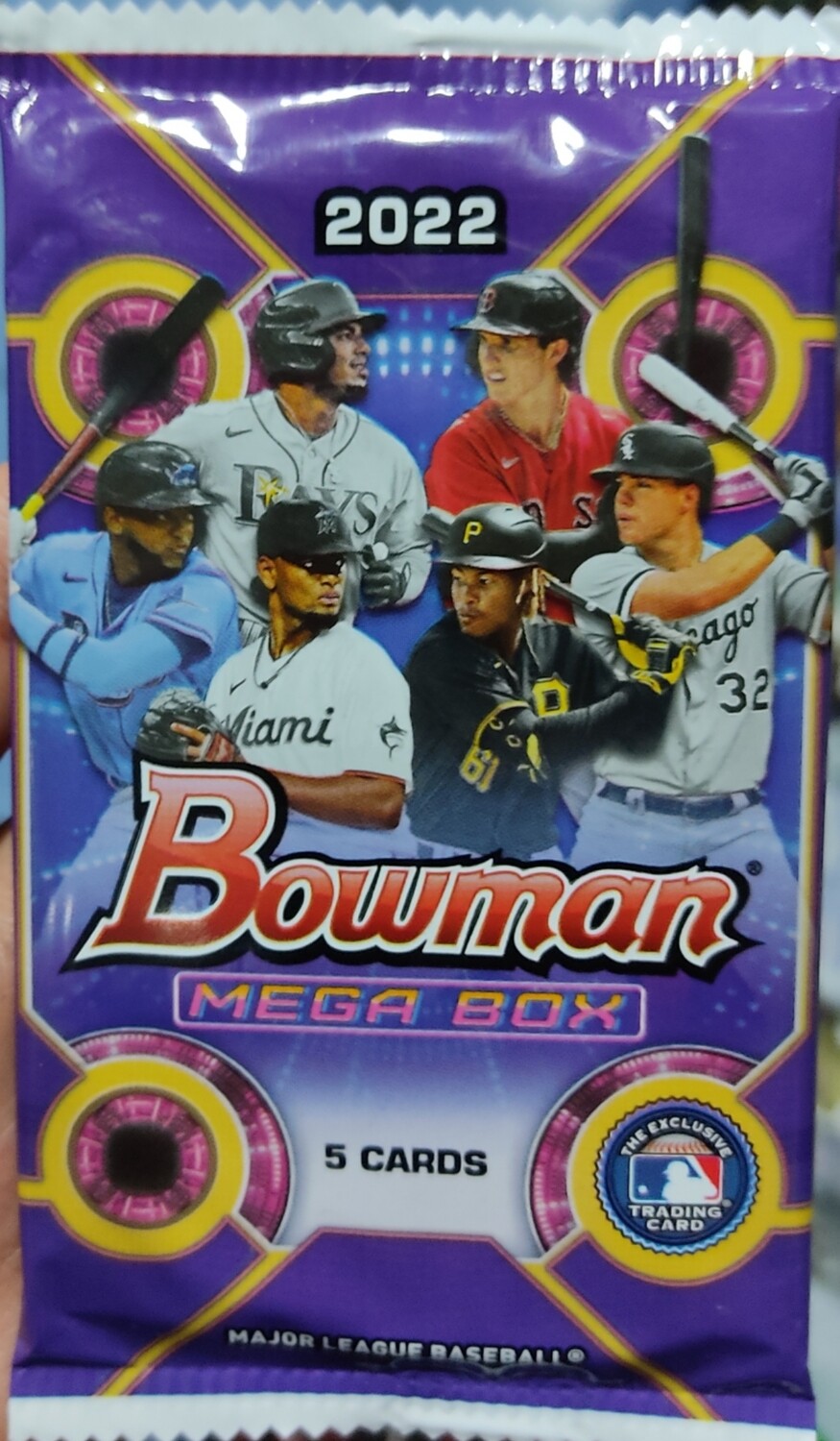 Bowman Mega Box Booster Pack Major League Baseball