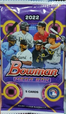 Bowman Mega Box Booster Pack Major League Baseball