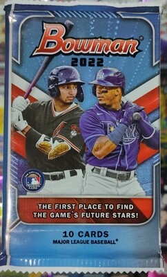Bowman 2022 Booster Pack Major League Baseball