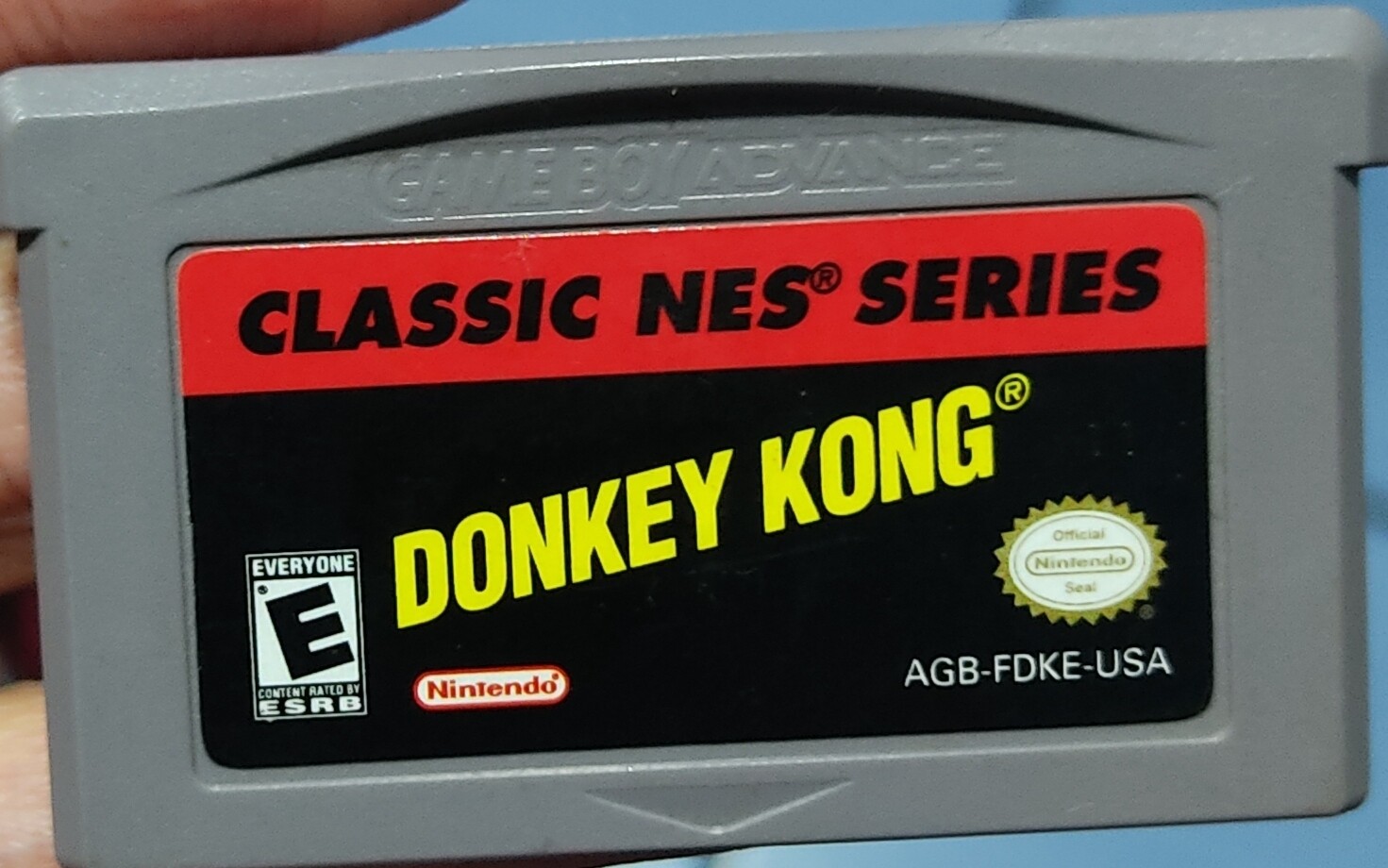 NELA Donkey Kong Classic NES Series Nintendo Game Boy Advance Cartucho
