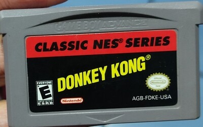 NELA Donkey Kong Classic NES Series Nintendo Game Boy Advance Cartucho