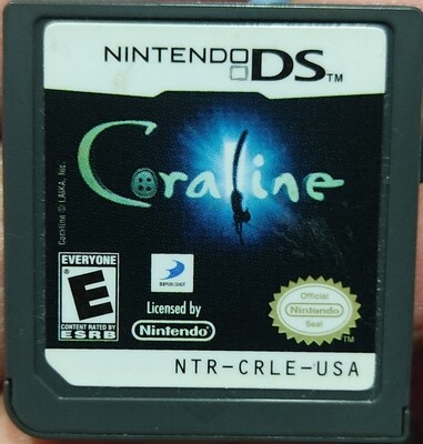 SJ Coraline Nintendo DS Cartucho