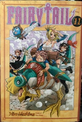 BA Fairy Tail Manga Volumen 11 Ingles Kodansha Hiro Mashima