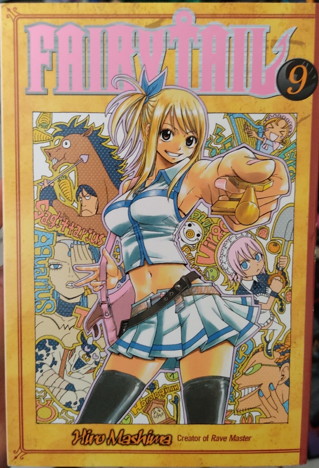 BAF1 Fairy Tail Manga Volumen 9 Ingles Kodansha Hiro Mashima
