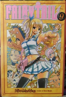 BA Fairy Tail Manga Volumen 9 Ingles Kodansha Hiro Mashima