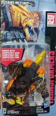 SJ Transformers Figura Autobot Stripes Figura Titans Return Hasbro Generations