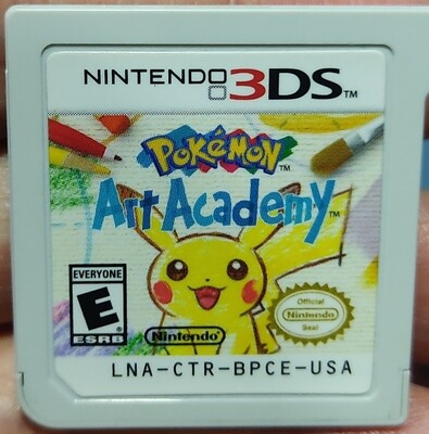 SJ Pokemon Art Academy Nintendo 3DS Cartucho
