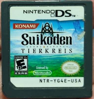 SJ Suikoden  Tierkreis Nintendo DS Cartucho