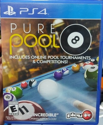 Pure Pool Playstation 4 Usado Completo