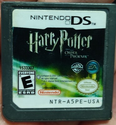 Harry Potter and the Order of the Phoenix Nintendo DS Cartucho