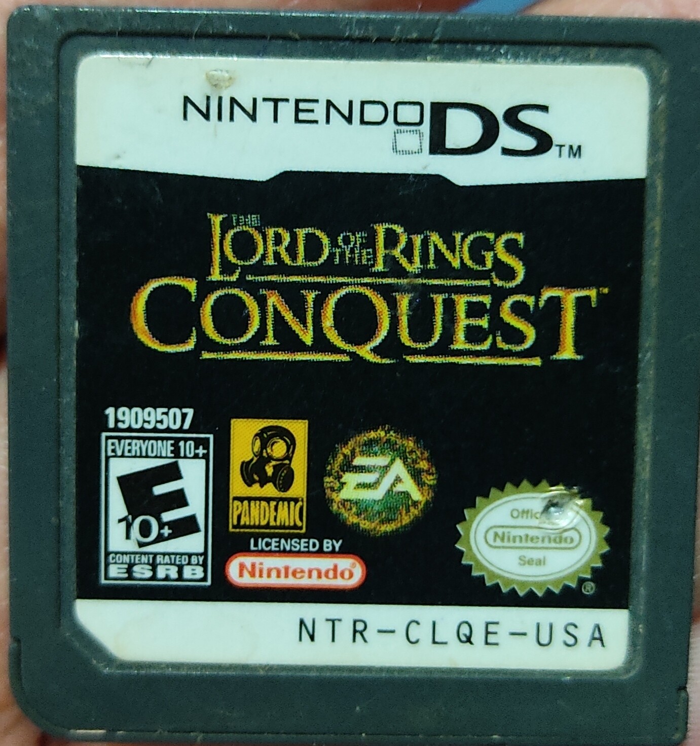 SJ Lord of the Rings Conquest Nintendo DS Cartucho