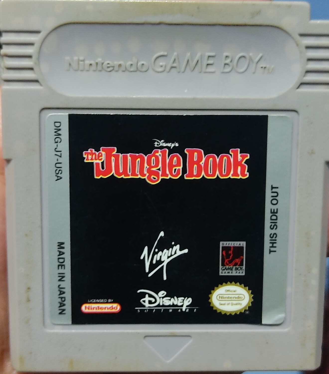 Jungle Book Nintendo Game Boy