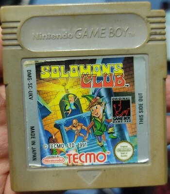 Solomons Club Nintendo Game Boy