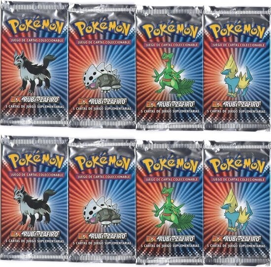 EX Ruby &amp; Sapphire Booster Pack (Espanol) Pokemon TCG