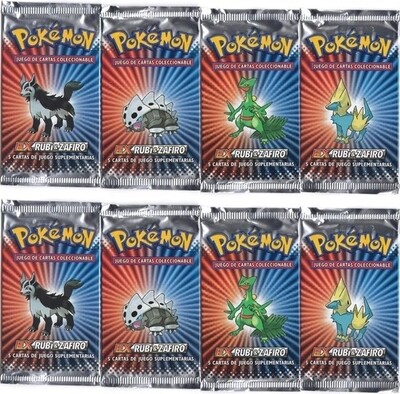 EX Ruby &amp; Sapphire Booster Pack (Espanol) Pokemon TCG