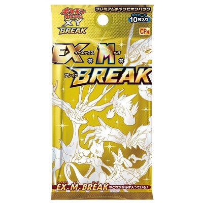 Pokemon EX M Break Booster Pack Koreano Pokemon TCG