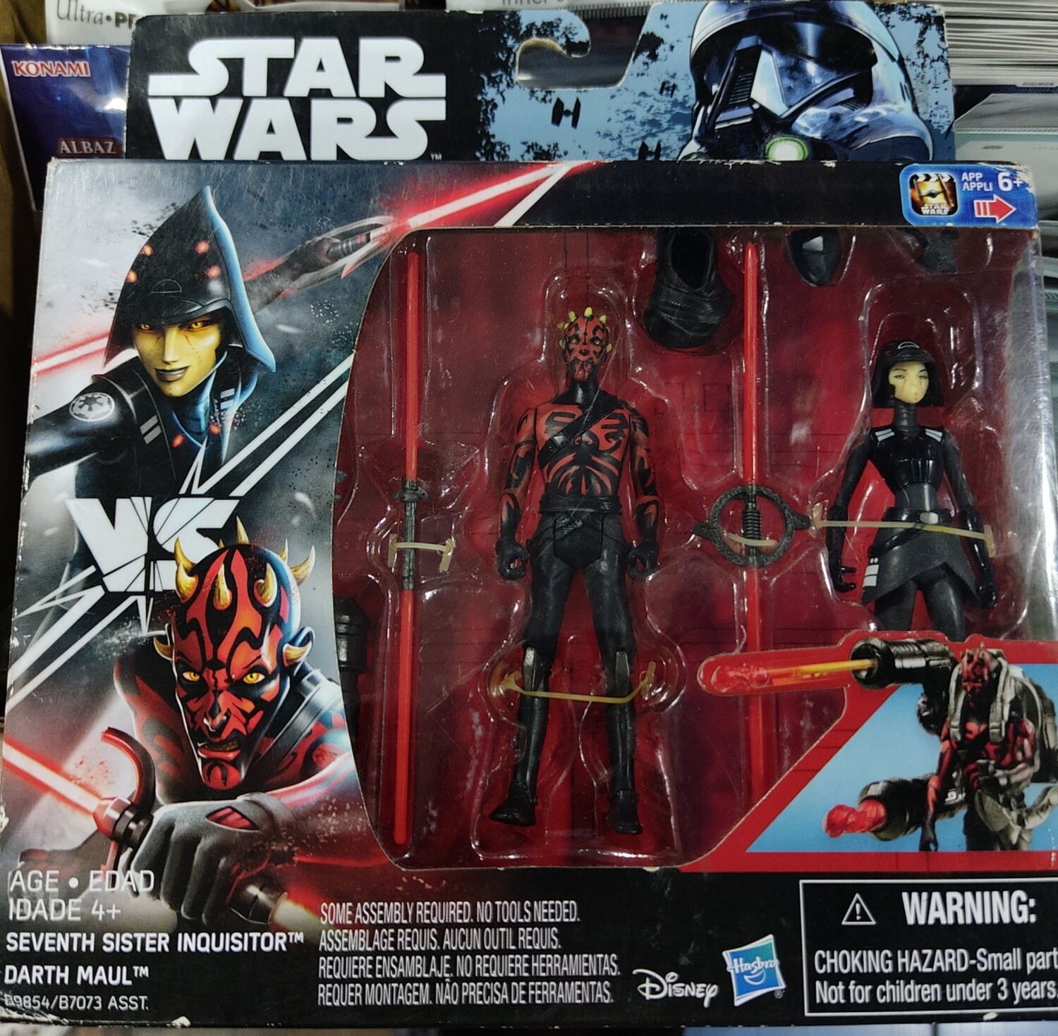 BA11 Seventh Sister Inquisitor Darth Maul Star Wars Rebels Hasbro Disney 3.75