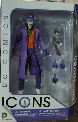 TS The Joker DC Comics Icons Figura Articulada 6 Pulgadas
