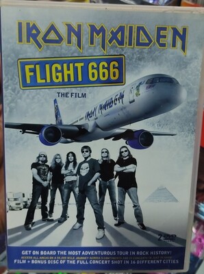 BA20 Iron Maiden Flight 666 The Film DVD Musica