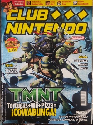 Club Nintendo Año 16 Numero 4 TMNT