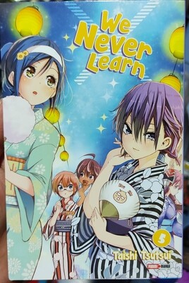 SH12 We Never Learn Manga Volumen 5 Espanol Panini