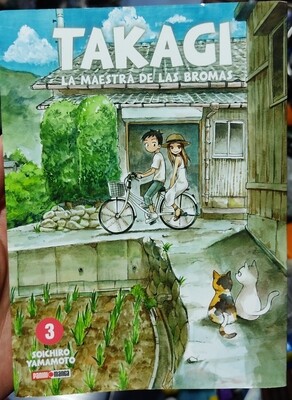 BAF1 Takagi La Maestra de las Bromas Manga Volumen 3 Espanol Panini