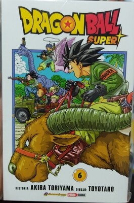 BAF1 Dragon Ball Super Manga Volumen 6 Espanol Panini
