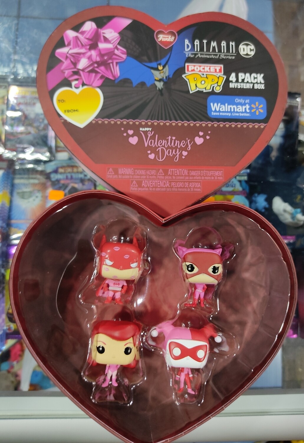 Batman The Animated Series Pocket Pop Walmart Exclusive DC Funko