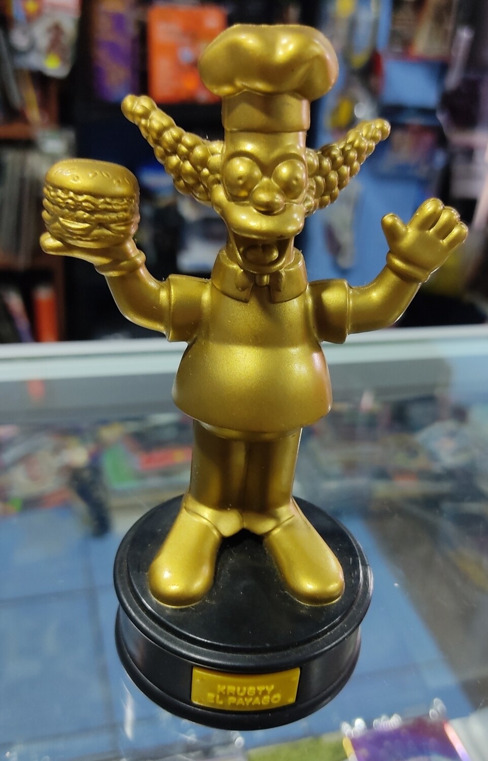 Gold Krusty El Paso The Simpsons Figura Burger King 2007