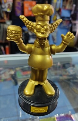 Gold Krusty El Paso The Simpsons Figura Burger King 2007
