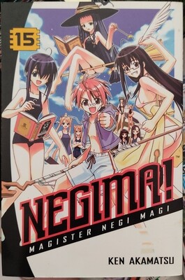 Negima Manga Volumen 15 Ingles Del Rey