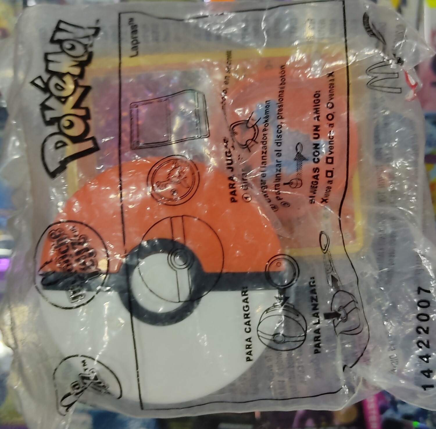 Lapras Pokemon McDonald&#39;s Lanzador y Carta 2019