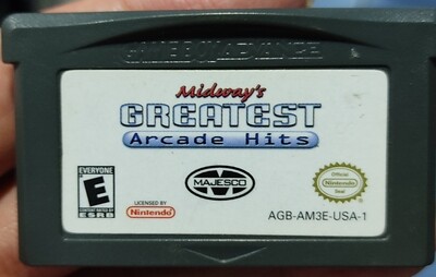 SJ Midways Greatest Arcade Hits Nintendo Game Boy Advance Cartucho