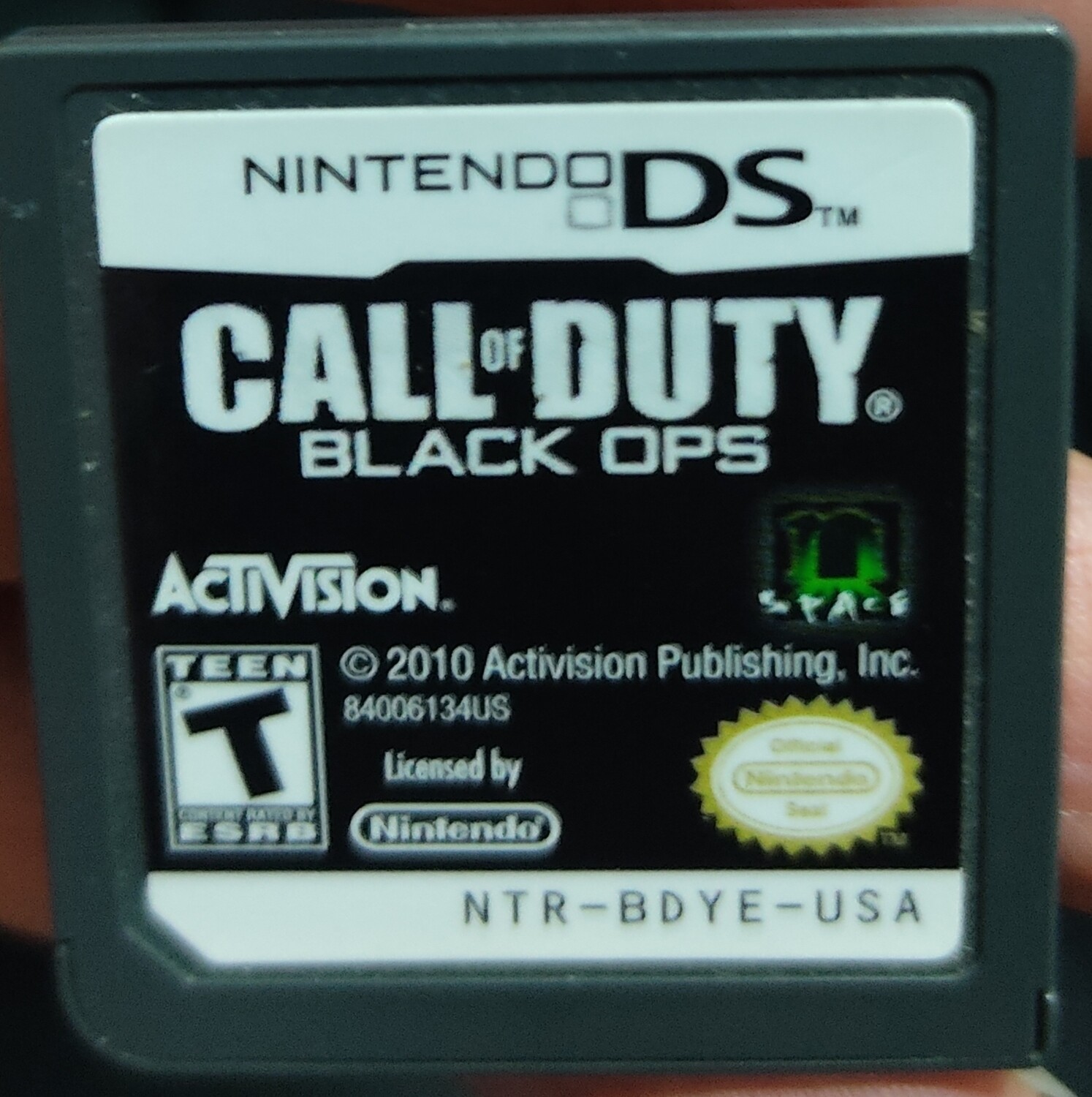 NELA Call of Duty Black Ops Nintendo DS Cartucho