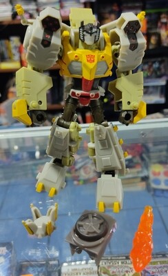 SJ Grimlock Transformers Cyberverse Deluxe Class Build a Figure Completo Dinobot