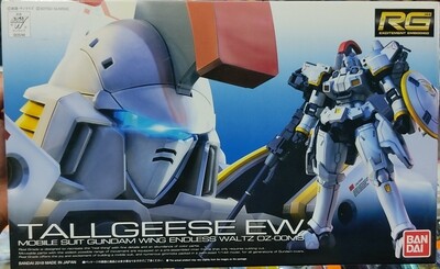 Tallgeese EW 1/144 RG Mobile Suit Gundam Wing Endless Waltz Bandai Model Kit Nuevo