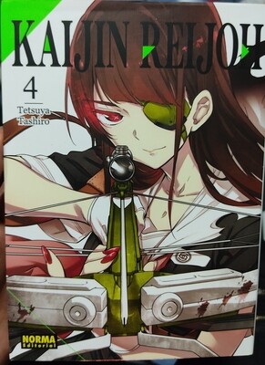 BAF1 Kaijin Reijoh Manga Volumen 4 Espanol Norma
