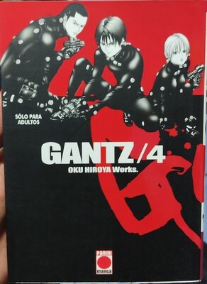 Gantz Manga Volumen 4 Espanol Panini
