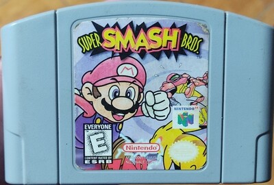 SH Super Smash Bros Nintendo 64 Cartucho