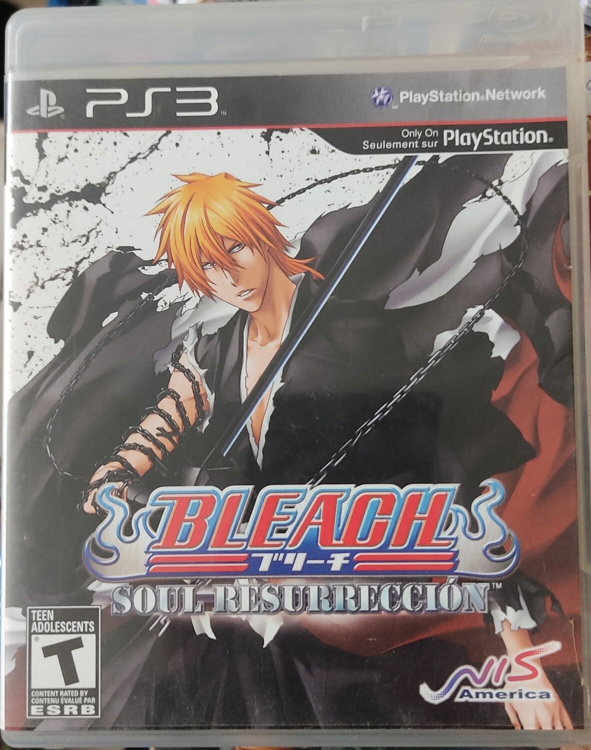 BA10 Bleach Soul Resurrection Playstation 3 Usado Completo