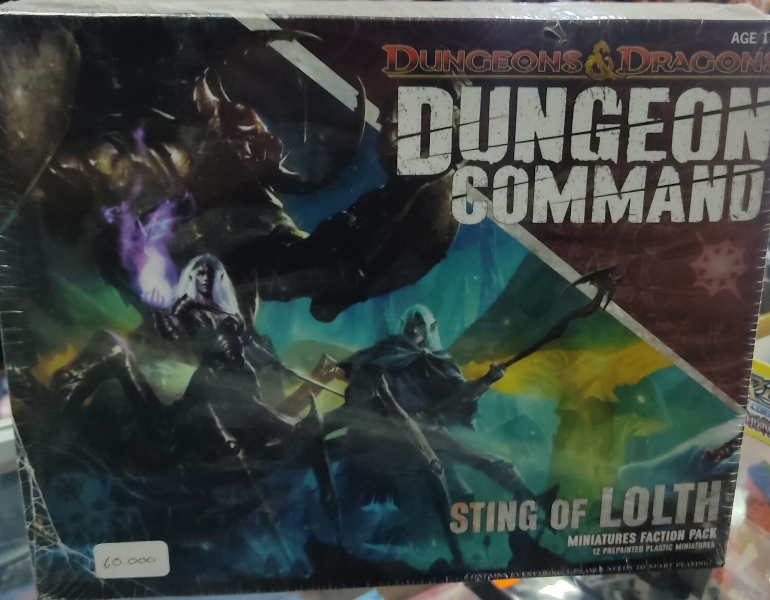 SH Dungeons and Dragons Dungeon Command Sting of Lolth Miniatures Faction Pack Nuevo Sellado