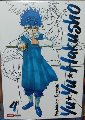 Yu Yu Hakusho Manga Volumen 4 Espanol Panini
