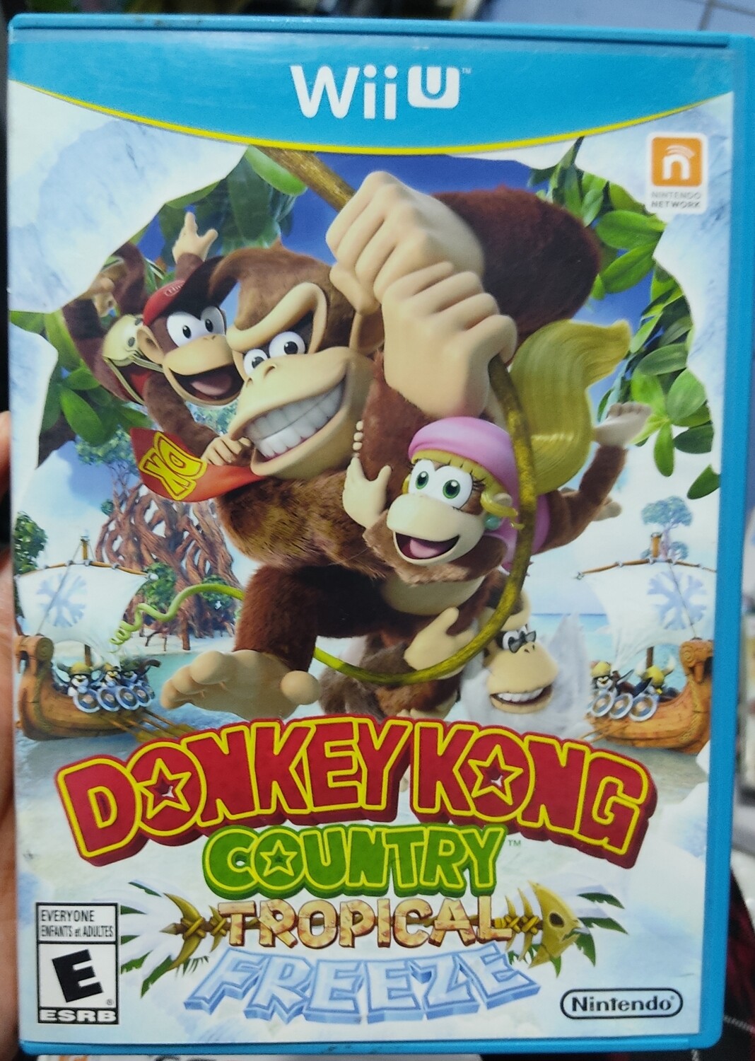 Donkey Kong Country Tropical Freeze Nintendo Wii U Usado Completo