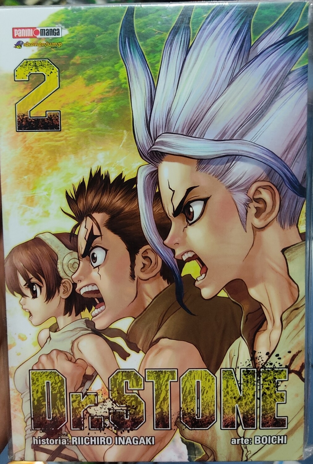 BA6 Dr Stone Manga Volumen 2 Espanol Panini