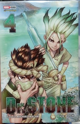 BA6 Dr Stone Manga Volumen 4 Espanol Panini