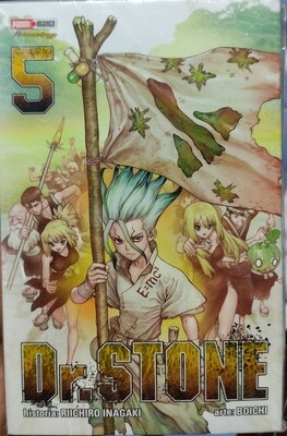 BA6 Dr Stone Manga Volumen 5 Espanol Panini