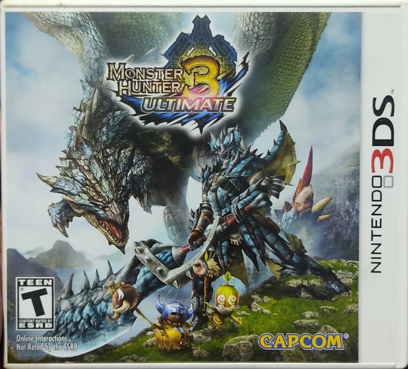 BA Monster Hunter 3 Ultimate Nintendo 3DS Usado Completo