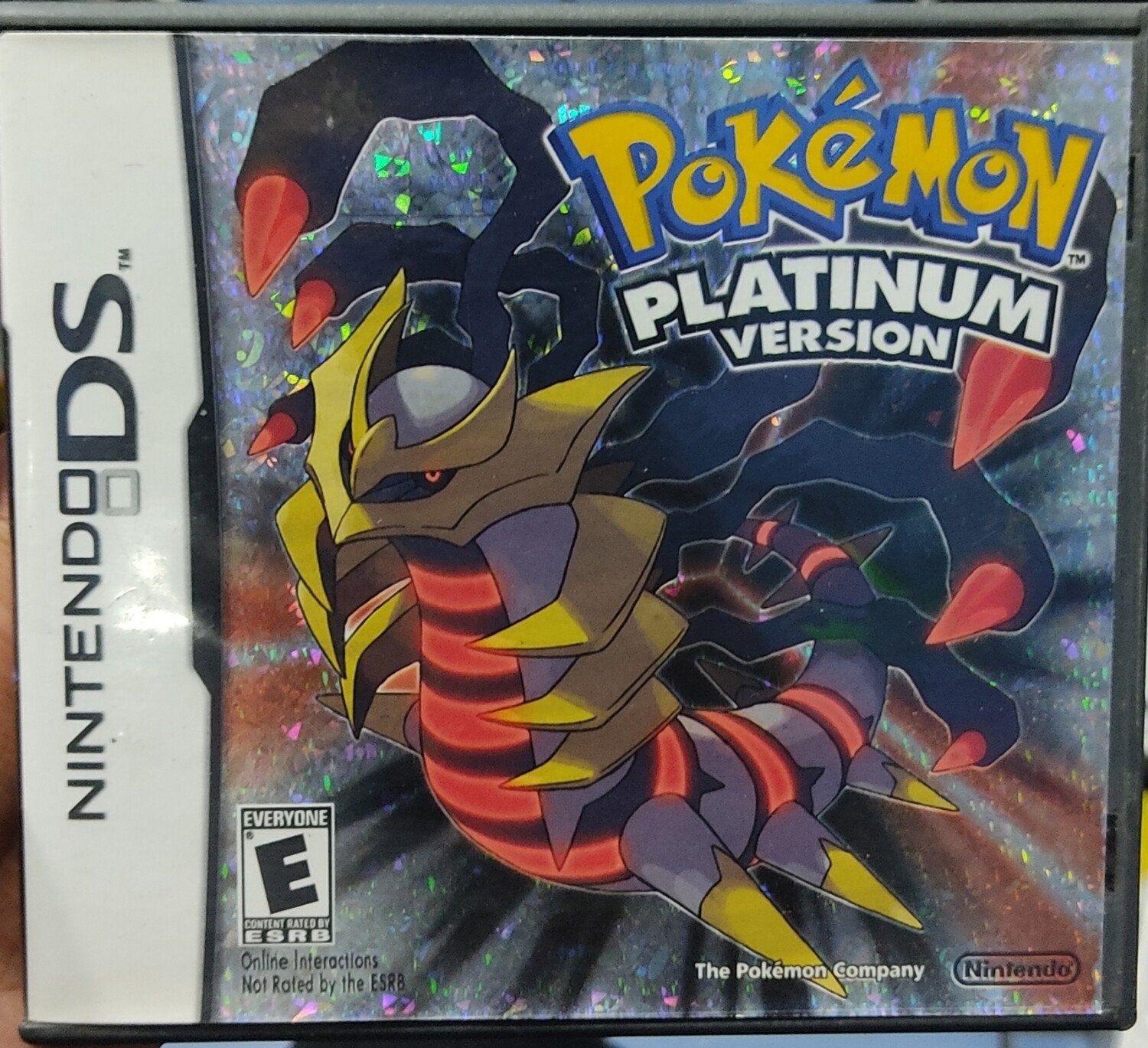 Pokemon Platinum Version Nintendo DS Usado Completo